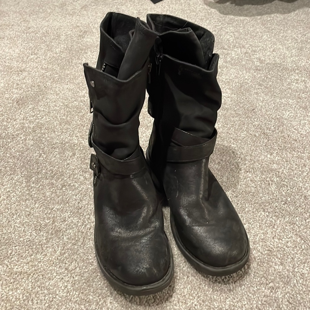 Carlos Santana Moto Boots